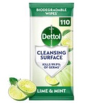 Dettol Antibacterial Surface Wipes (110 Piece)